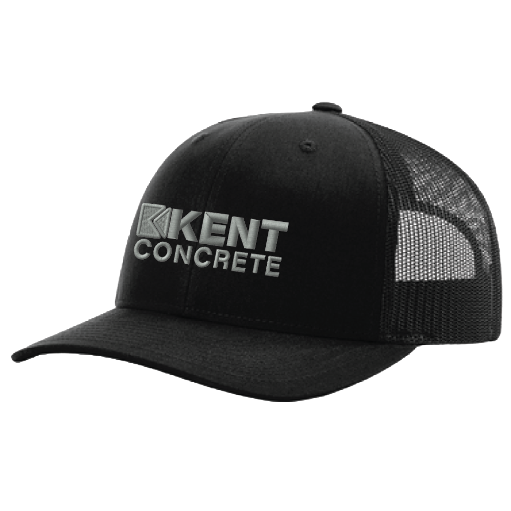 Richardson Trucker Cap - Black