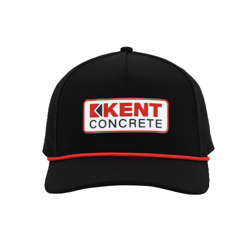 Reel48 5-Panel Cap - Black/Red